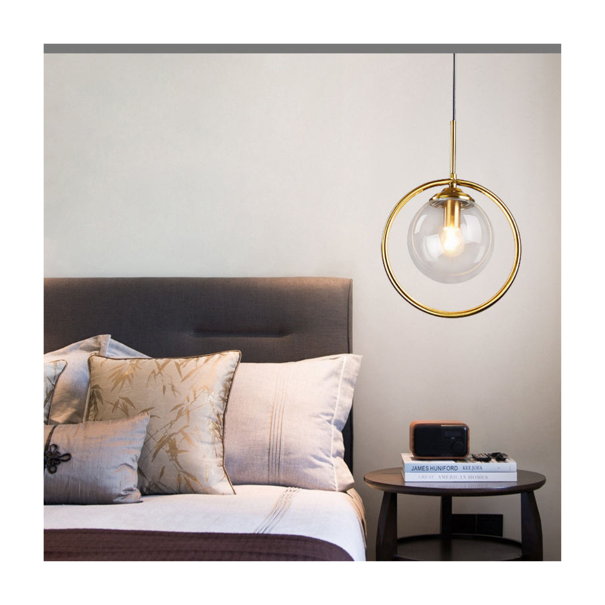 Orbit Glass Sphere Pendant Light